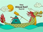 Ange filter želi vam zdravlje festivala Dragon Boat
